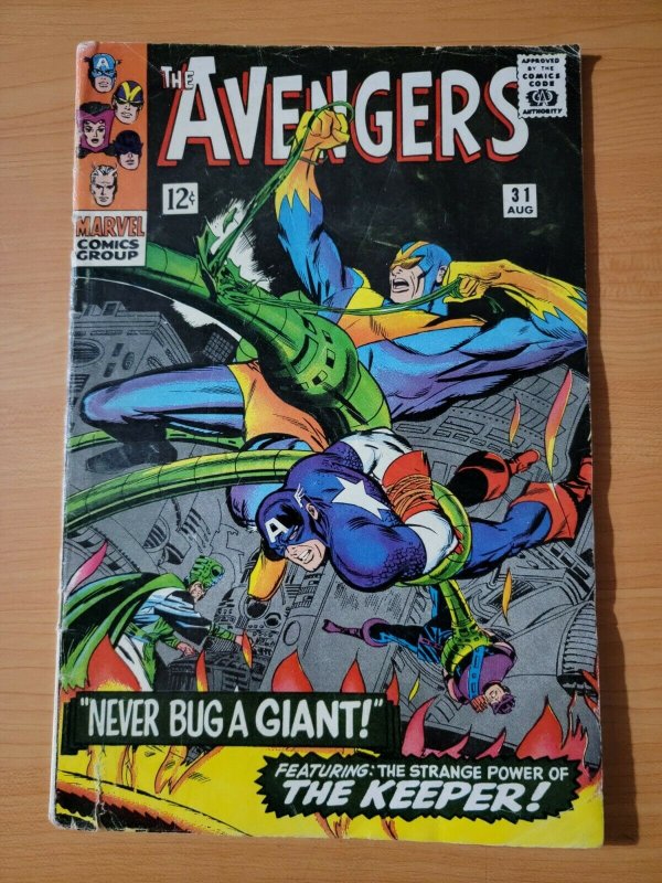 Avengers #31 ~ VERY GOOD VG ~ 1966 Marvel Comics