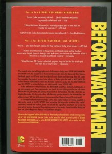 BEFORE WATCHMEN: MINUTEMEN/SILK SPECTRE TPB (8.0) HARDCOVER!! 2013