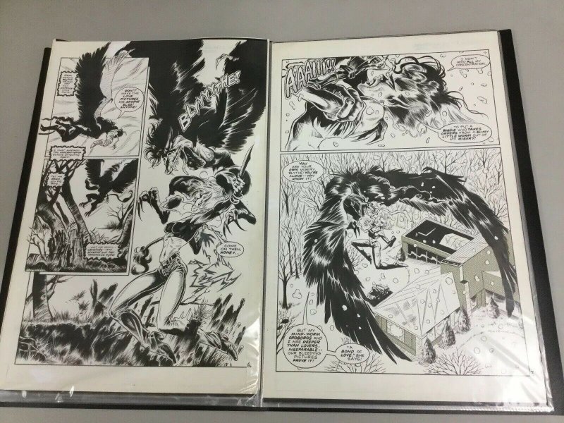 Hannibal King Original Comic Art Complete 23 Page Story Nightvision #4 