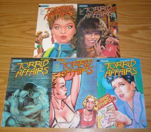 Torrid Affairs #1-5 VF/NM complete series CLASSIC 50s ROMANCE matt baker 2 3 4