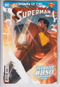 SUPERMAN (2022 DC) #7 CVR A JAMAL CAMPBELL