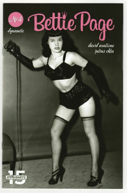 Bettie Page #4 Cvr E Photo Variant (Dynamite, 2019) NM