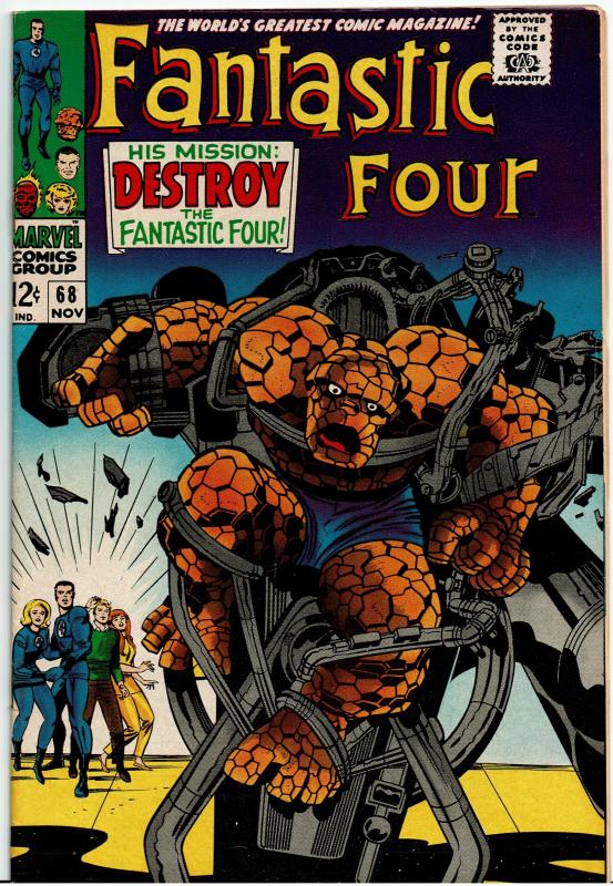 Fantastic Four #68, 6.0 or Better