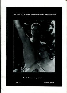 Fantastic Worlds of Edgar Rice Burroughs #12 1984-British fanzine-Manning-FN 