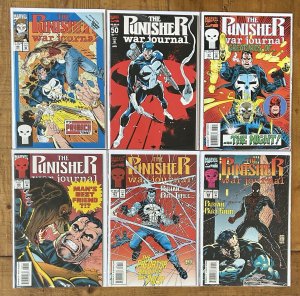 Punisher War Journal #49,50,57,60,67,68 NM Lot 1994 Marvel Comics