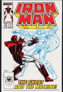 Iron Man #219 (1987) Iron Man [Key Issue]