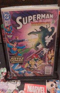 Superman #74 Second Print Cover (1992)