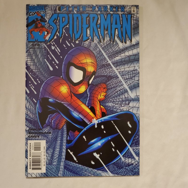 Peter Parker Spider-Man 20 Near Mint- Cover by Mark Buckingham