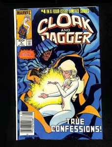 Cloak and Dagger #4 Newsstand Variant