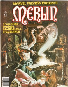 Marvel Preview #22 (1980) Merlin