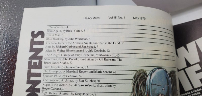 Heavy Metal Magazine May 1979 KEY 1st ALIEN by Simonson/Goodwin plus Moebius VF 