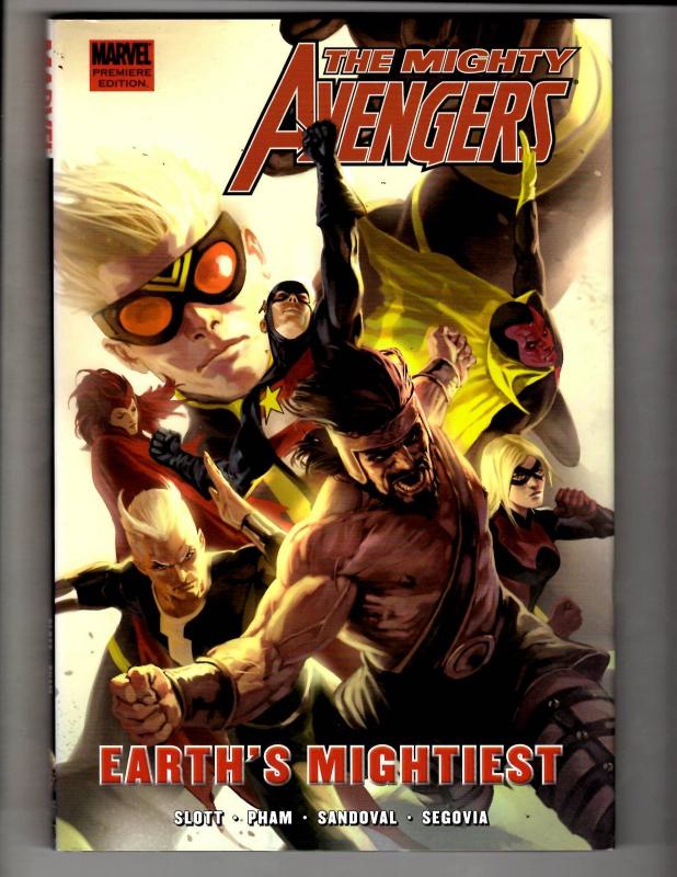 Mighty Avengers Earth's Mightiest Marvel Comics HARDCOVER Graphic Novel J307