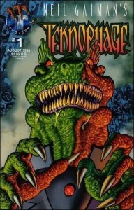 Neil Gaiman's Teknophage #1 Regular Cover (1995) Very Fine Near Mint