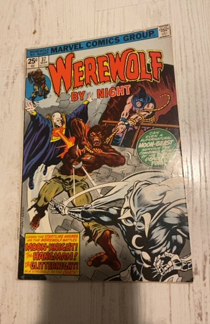 WEREWOLF BY NIGHT #37 3RD APPEARANCE OF MOON KNIGHT