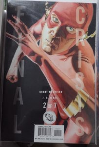 FINAL CRISIS #2  2008 DC COMICS JONES VARIANT GRANT MORRISON BARRY ALLEN RETURNS