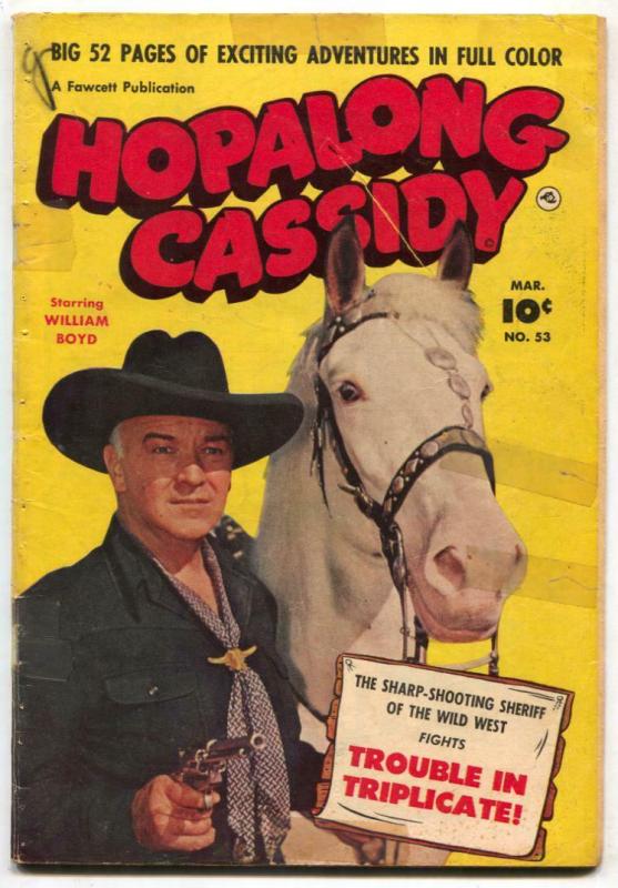 Hopalong Cassidy #53 1951- Golden Age Western G