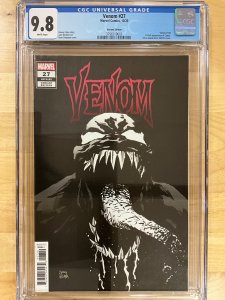 Venom #27 Stegman Variant Cover B (2020) CGC 9.8