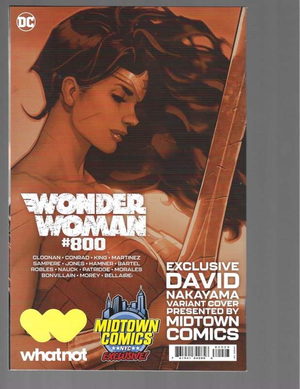 Wonder Woman #800 Nakayama Cover (2023)