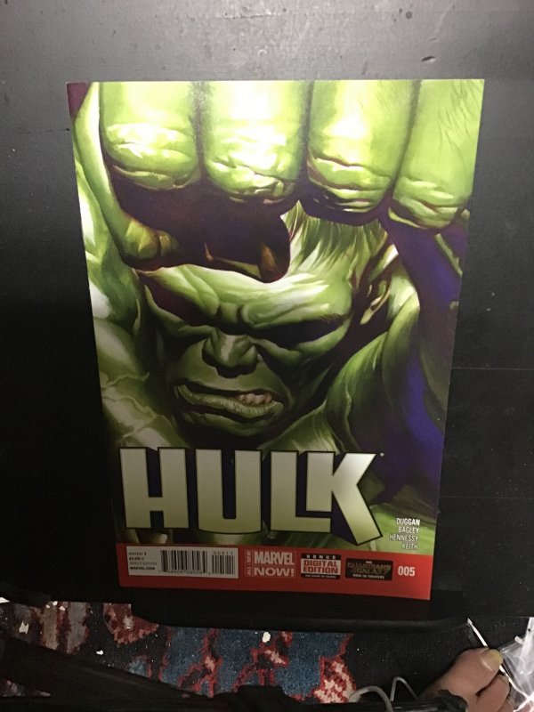 Hulk #5 Alex Ross Cover (2014) 1st Doc Green aka omega Hulk! NM Wow