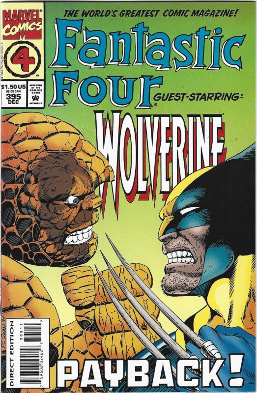 Fantastic Four #394 through 396 (1994)