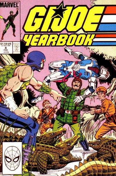 G.I. Joe: A Real American Hero (1982 series) Yearbook #4, VF+ (Stock photo)