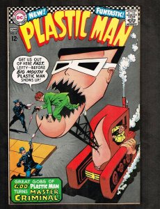 Plastic Man #4 ~ Dr. Dome's Dame of Doom Great Cover ~ 1966 (9.0) WH 