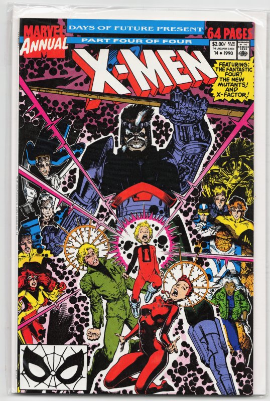 X-Men Annual #14 Direct Edition (1990) X-Men [Key Issue]