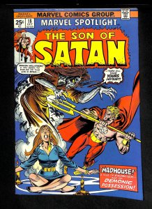 Marvel Spotlight #18 Son of Satan!