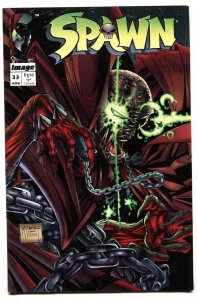 SPAWN #23-1994-Image-Comic book-Great cover vf-
