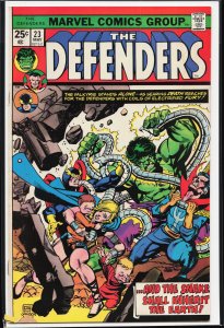 The Defenders #23 (1975) The Defenders