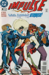 Impulse #4 VF/NM ; DC | Mark Waid Humberto Ramos