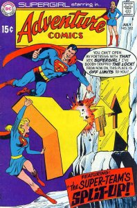 Adventure Comics #382 GD ; DC | low grade comic Supergirl Superman