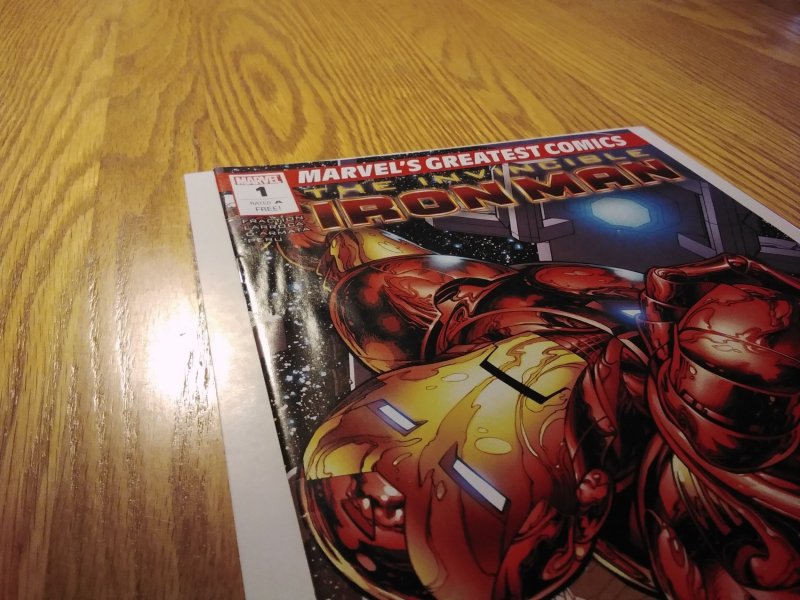 Invincible Iron Man #1 Marvel's Greatest Comics Cover (2008)