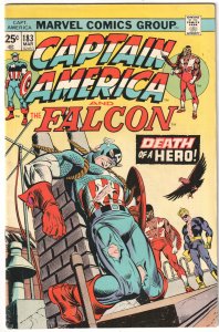 Captain America #183 (1975) Captain America and the Falcon