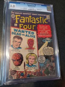 FANTASTIC FOUR #7 CGC 3.0 1ST APPEARANCE OF KURRGO