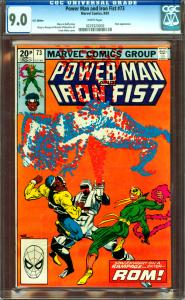 Power Man & Iron Fist #73 CGC Graded 9.0