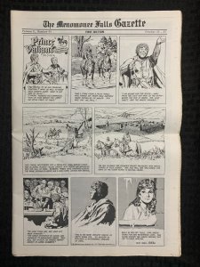 1973 MENOMONEE FALLS GAZETTE 2 Sections v.2 #99 Prince Valiant / Steve Canyon