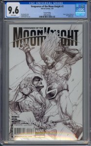 VENGEANCE OF THE MOON KNIGHT #2 CGC 9.6 SENTRY CAMEO 2ND SECOND PRINTING