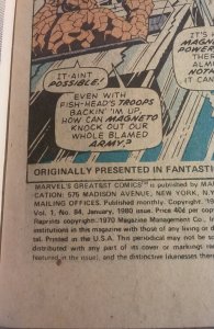 Marvel's Greatest Comics #84 (1980)