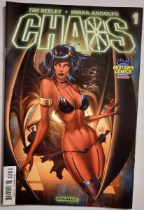 Chaos #1 Exclusive Nei Ruffino Variant Cover (2014)