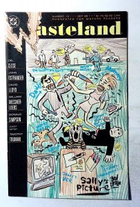 Wasteland #10 (1988) DC Comics 1st Print Comic Book