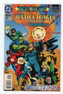 Justice League America #92 Christopher Priest Superman Flash NM