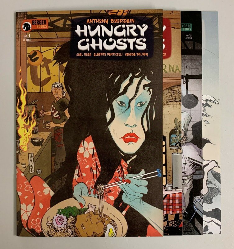 Hungry Ghosts #1-4 Set (Dark Horse 2018) 1 2 3 4 Anthony Bourdain (9.0+) 