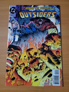 The Outsiders #19 Direct Market Edition ~ NEAR MINT NM ~ 1995 DC Comics
