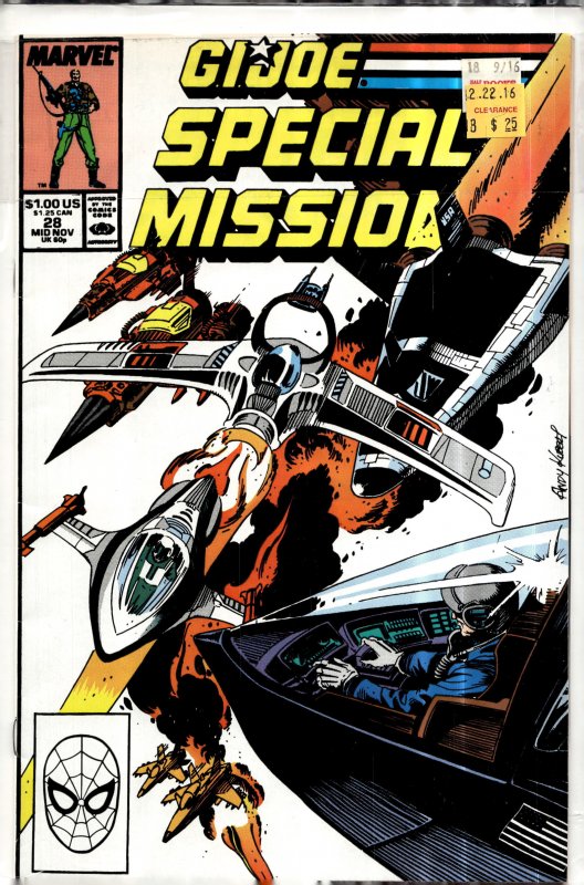 G.I. Joe: Special Missions #28 (1989) G.I. Joe