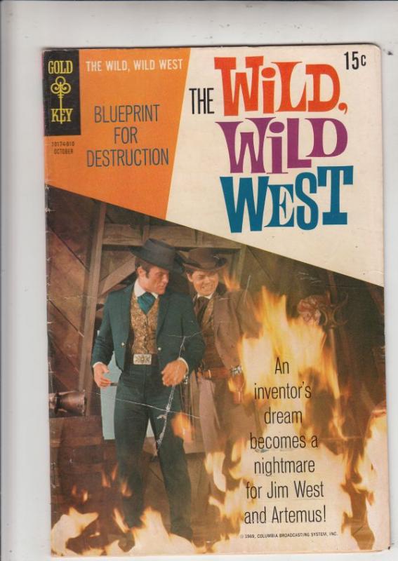 Wild Wild West, The #7 (Oct-69) VG Affordable-Grade Jim West, Artimus Gordon