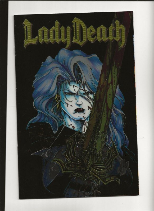 LADY DEATH #1 CHROMIUM COVER CHAOS VOLUME 1 CHROME 