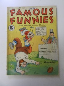 Famous Funnies #64 (1939) VG condition writing front/back cover