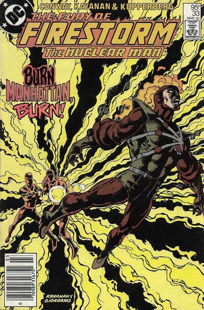 Fury of Firestorm, The (Canadian Edition) #33 FN; DC | save on shipping - detail