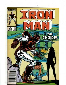 10 Iron Man Marvel Comics # 196 197 198 199 201 202 203 204 205 206 Stark J451